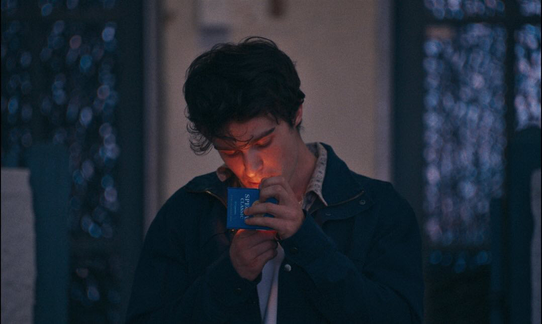 Portrait of artist Daniel Bibby, contributor to Aether Brewing’s Oaked Black IPA label artwork.