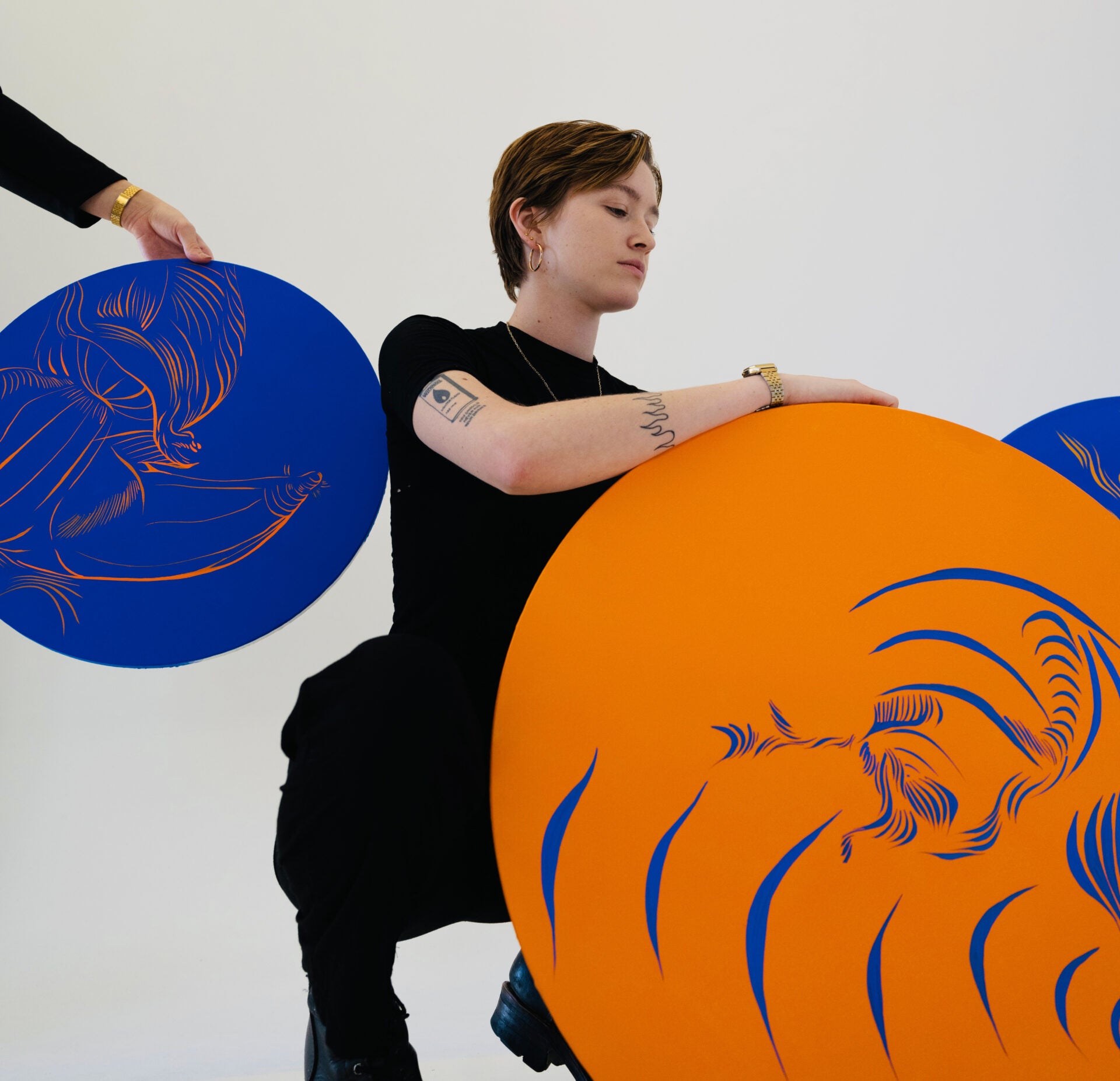 Artist Brigid Holt profile – Hazy Hemp IPA beer artwork for Aether Brewing Brisbane