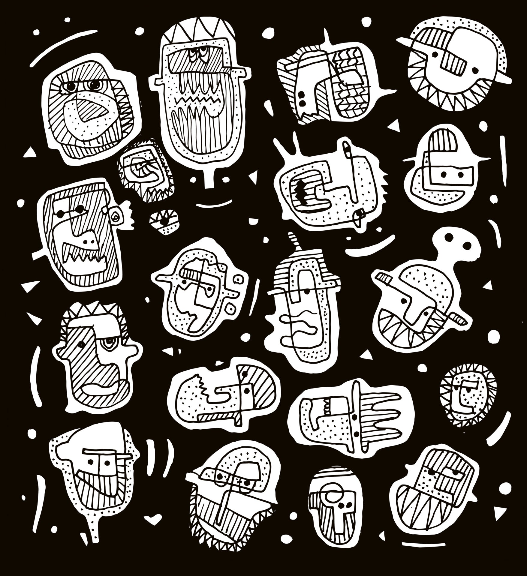 Tall Stories artwork by Mr Smudge – Biscoff Porter festival beer for Aether Brewing Brisbane