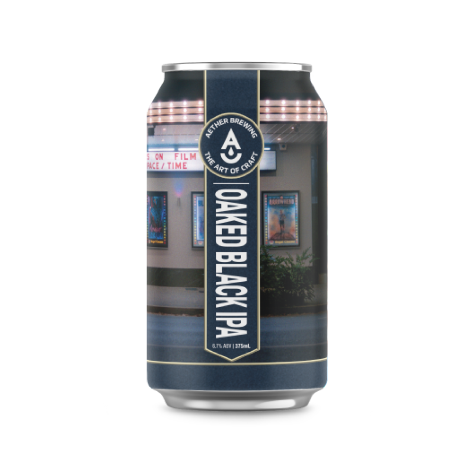 Aether Brewing Oaked Black IPA – dark hoppy oak-aged black IPA – small batch Australian IPA