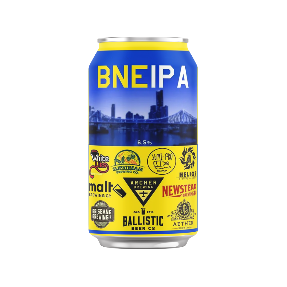Aether Brewing BNEIPA – bright juicy New England IPA – Brisbane Brewing Collective collaboration.
