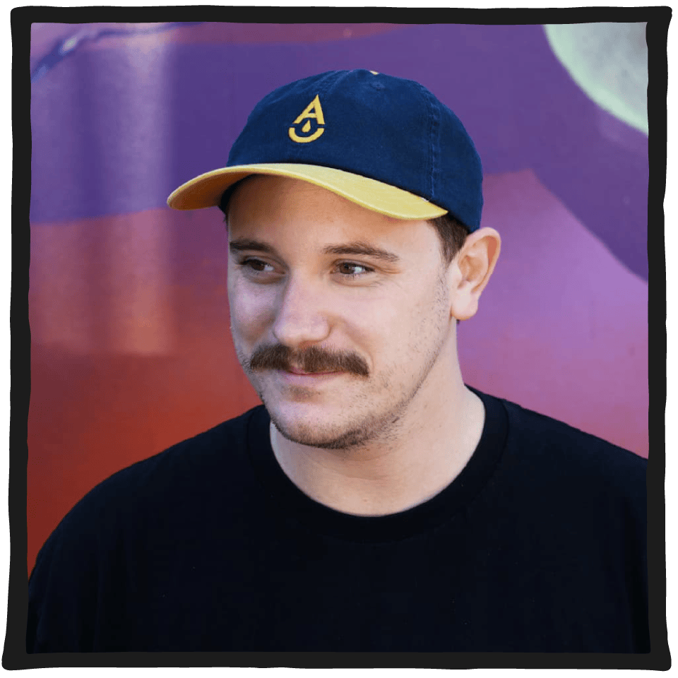 Brewery Dad Cap – Navy & Yellow