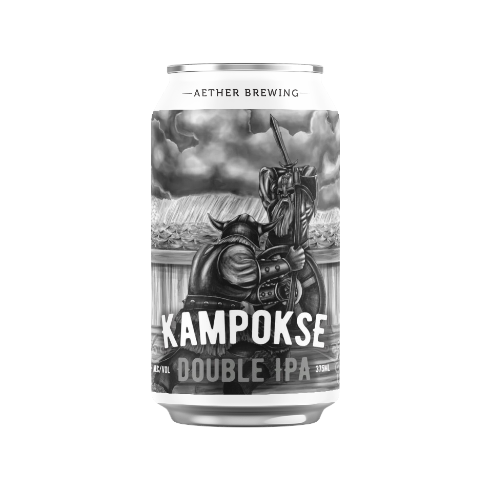 Aether Brewing Kamposke Double IPA – smooth, tropical craft beer from Brisbane, Australia