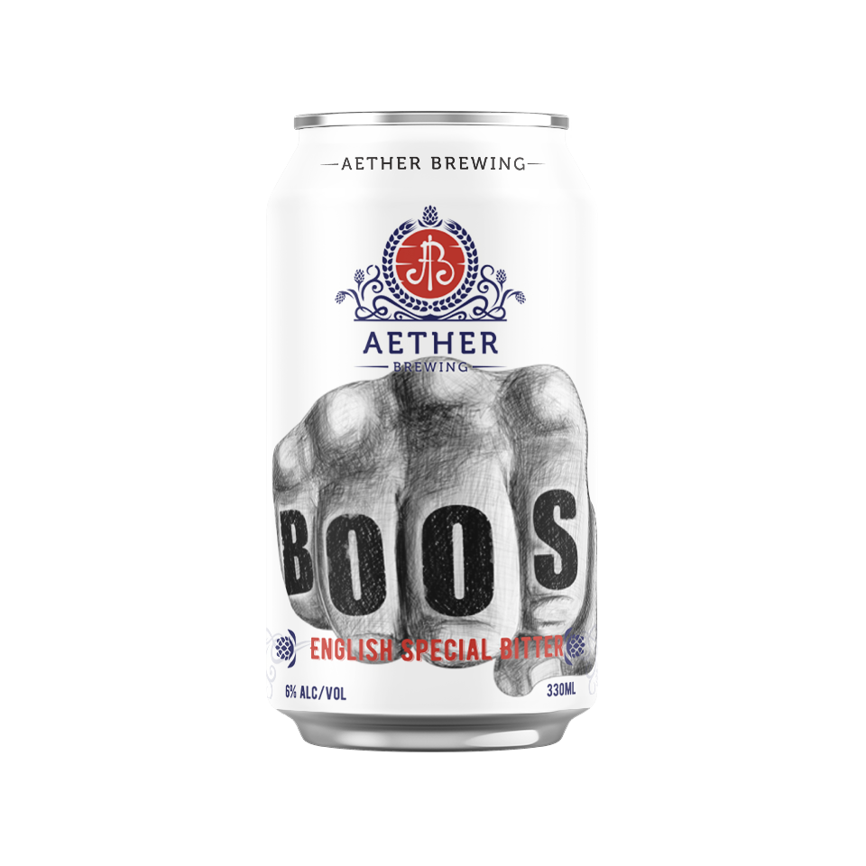 Aether Brewing BOOS – English special bitter with caramel & earthy hops – Australian craft beer from Brisbane