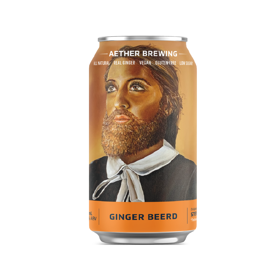 Aether Brewing Ginger Beerd – gluten-free ginger beer – Brisbane Australia craft brewery
