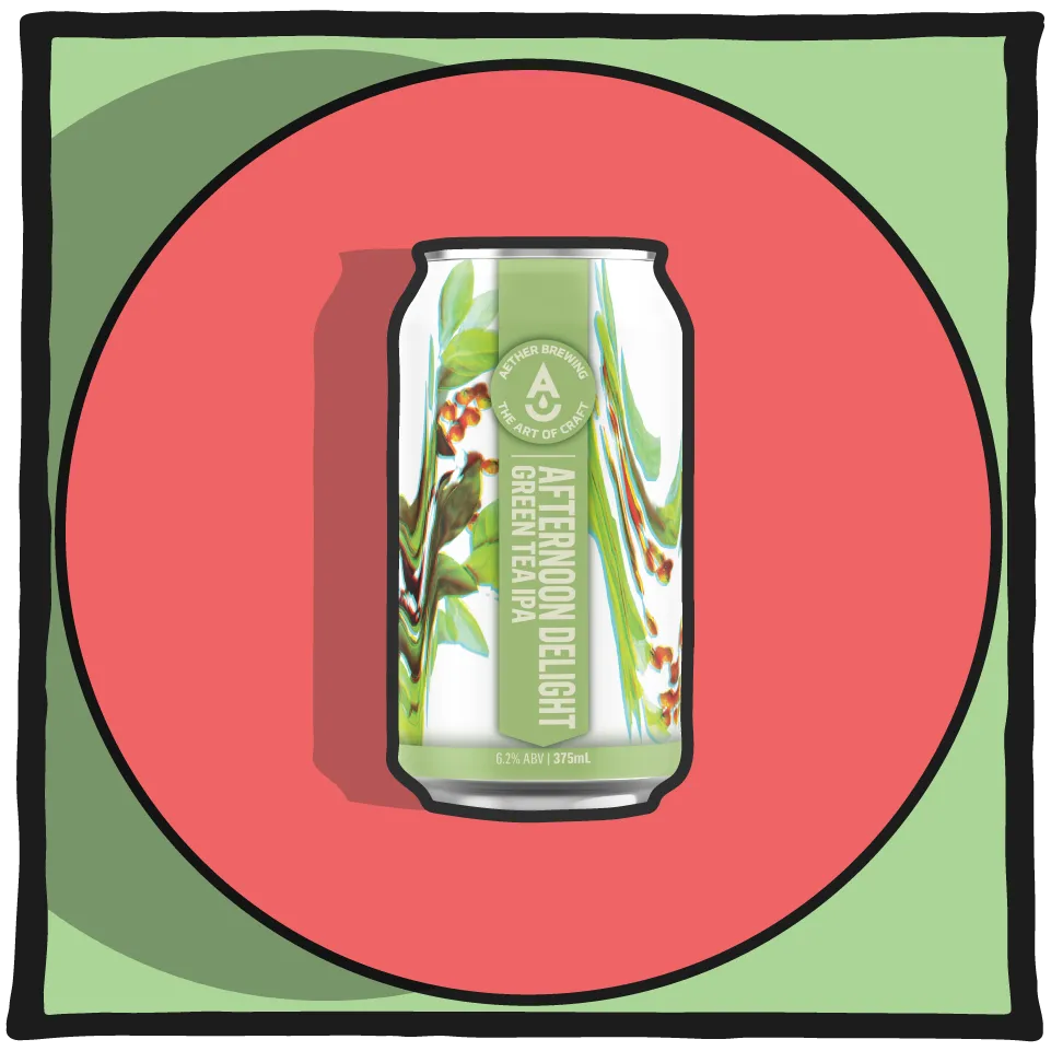 Afternoon Delight – Green Tea IPA