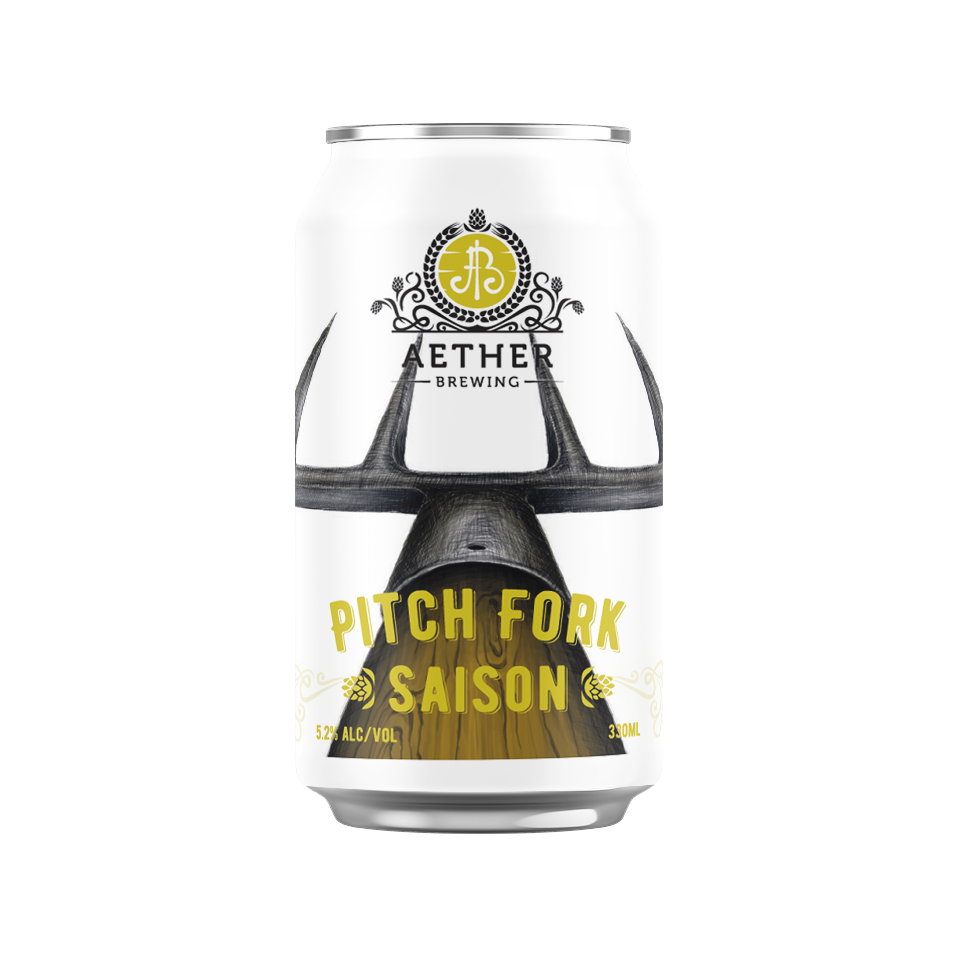 Aether Brewing Pitchfork Saison – spiced floral saison – small batch Australian saison