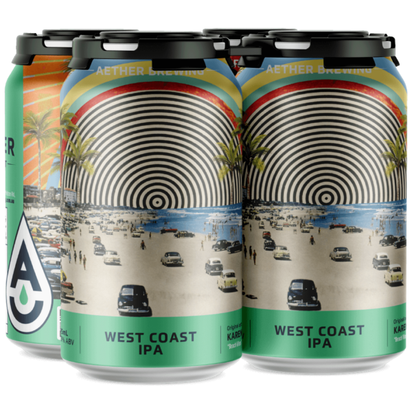 AETHER BREWING WEST COAST IPA 4 PACK