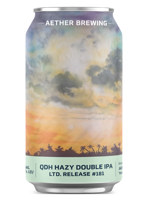 Aether QDH Hazy Double IPA Single Can