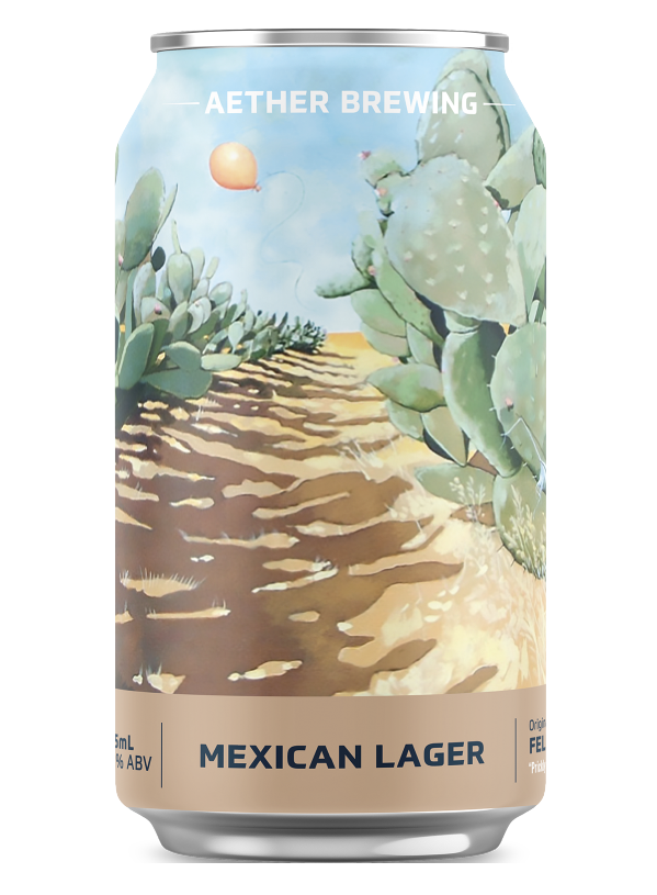 Aether Mexican Lager Single Can
