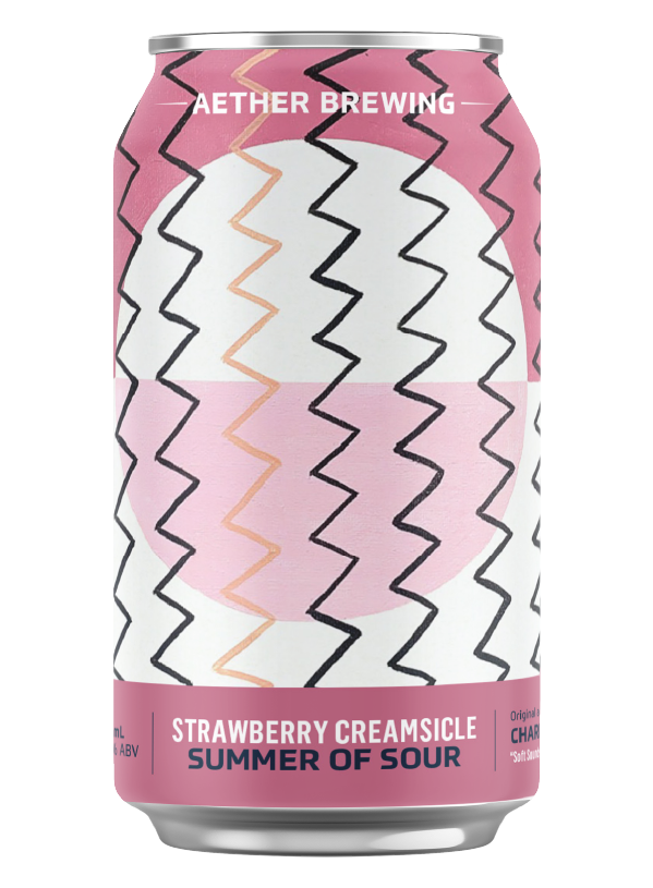 Aether Strawberry Creamsicle Sour Single Can