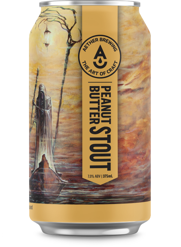 Aether Peanut Butter Stout 2025 Single Can