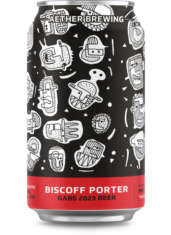 Aether GABS BEER 2023 Biscoff Porter Can