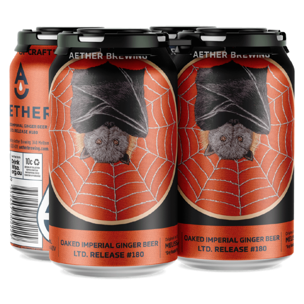 AETHER BREWING OAKED IMPERIAL GINGER BEER 4 PACK