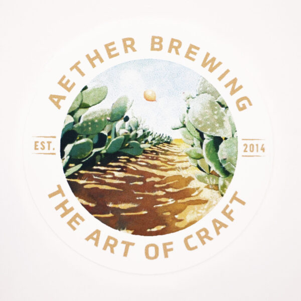 Aether Brewing Mexican Lager Sticker