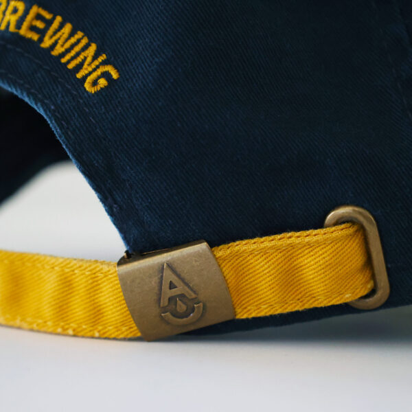 Aether Brewing Navy & Gold Cap Clasp