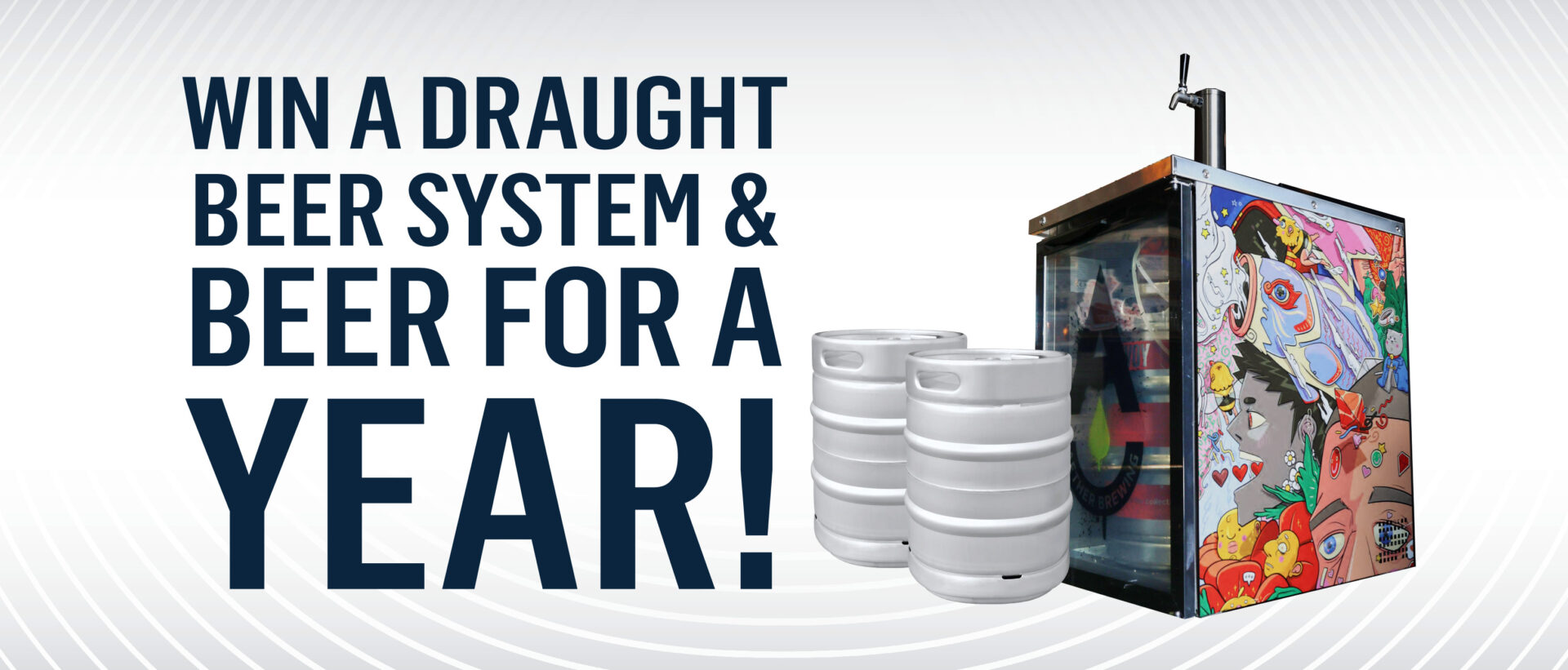 Aether Win a Draught Beer System & Free Beer for a Year Banner