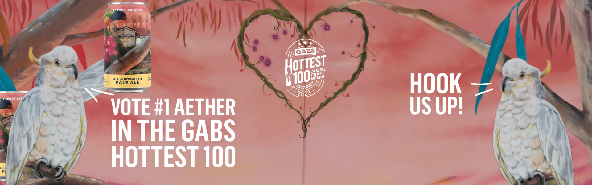 Aether GABS Hottest 100 Hook Us Up Banner