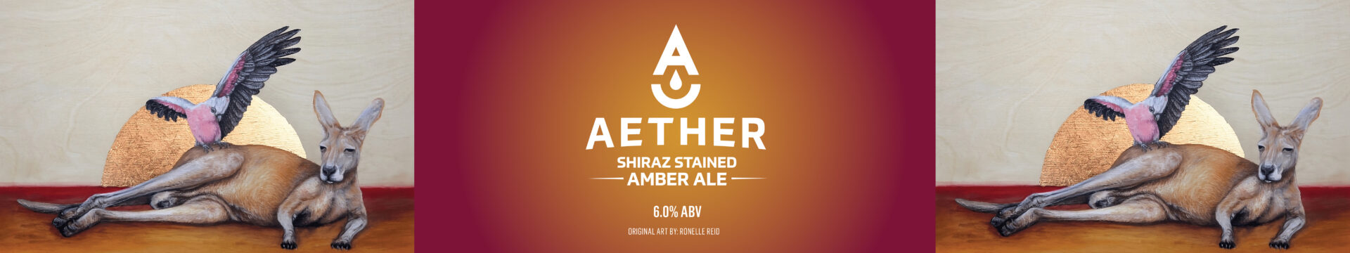 Aether Shiraz Stained Amber Ale Web Banner